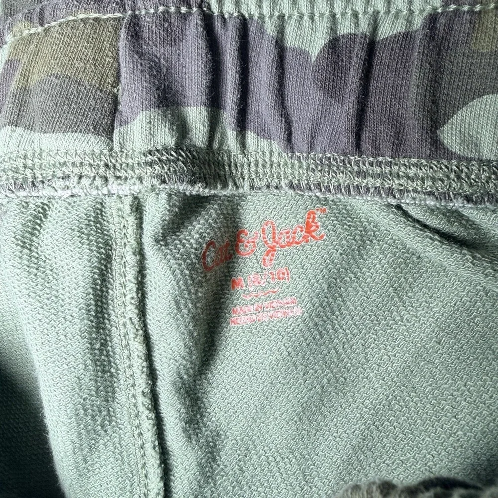 Boys Camo Shorts Lot Size 8 Green Sweat Shorts Cargo Cat And Jack Old Navy